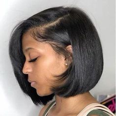 LUVMEHAIR SIDE PART BOB WIG GLUELESS TRANSPARENT LACE WIG ULTRA FULL 100% HUMAN HAIR WIG Side Part Bob Wig, Side Part Bob, Textured Curly Hair, Stylish Short Hair, Black Bob, A Bob, Short Human Hair Wigs, Short Hair Wigs, Curly Human Hair Wig