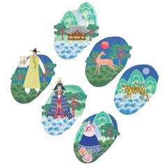 Drawing Planner, Korean Painting, Korea Traditional, Asian Painting, 카드 디자인, Everyday Art, Korean Design, Korean Art