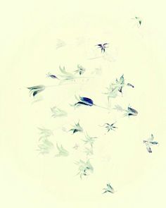 a group of birds flying through the air