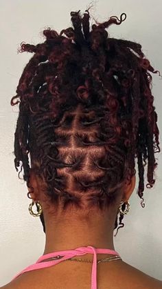 Medium Length Locs Hairstyles For Women, Loc Styles Updo, Updo Loc Styles, Medium Length Loc Styles, Loc Styles Medium, Loc Ideas, Rasta Style