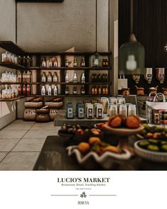 an image of a store with lots of food on the counter