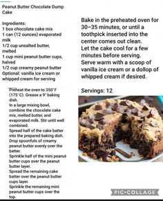 a recipe for chocolate chip cake is shown in this article, with information about how to make it