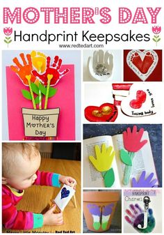 mother's day handprint keeps