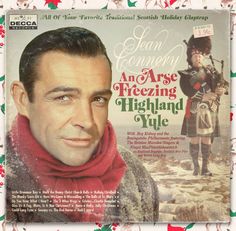 the cover of an album with a man wearing a red scarf and a nutcracker