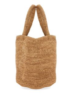 100% Raffia Madagascar | Manebi Women's Bag summer Medium in Beige | SS24 Summer Sand-colored Straw Bag, Jute Straw Bag For Summer Outings, Woven Jute Straw Bag For Summer Outings, Beige Straw Bag For Spring, Chic Summer Straw Bag In Natural Fiber, Natural Handwoven Straw Bag For Summer Outings, Handwoven Straw Bag For Beach Season, Trendy Natural Fiber Straw Bag For Spring, Casual Summer Straw Bag With Braided Handles