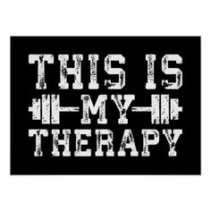 This Is My Therapy - Gym Workout Inspirational Poster Fitness Memes, Motivational Memes, Gym Poster, Workout Posters, Planet Fitness, Fit Girl Motivation, Gym Quote, Workout Memes, Inspirational Posters