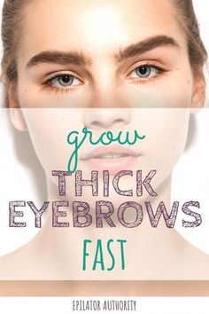 Ready for thick, luscious brows? Here's how to grow eyebrow hair back fast using inexpensive natural oils and eyebrow groth serum. Thicken Eyebrows Naturally, Thicken Eyebrows, How To Thicken Eyebrows, Brow Tips, Brow Hacks