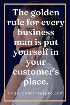 Business slogan Golden Rule, Business Man, Start Up, How To Apply