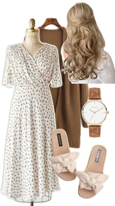 Modest Spring Outfits, Elegant Outfit Classy, Stylish Short Dresses, Outfits Modest, Modest Outfit