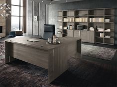 alt Contemporary Style Furniture, Elegant Home Office, Corner Desk Office, Office Storage Furniture, Bedroom Upgrade, Contemporary Home Office, Corner Office, Household Furniture, Italian Furniture