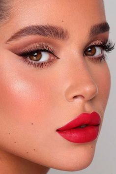 Makeup Bibir, Prom Eyes, Cute Eyeshadow Looks, Christmas Makeup Look