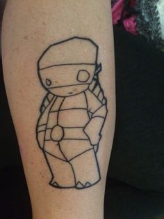 Simple Tmnt Tattoo, Adult Swim Tattoo, Tmnt Tattoo Ideas, Usagi Tmnt 2012, Tmnt Tattoo, Usagi Tmnt, Swimming Tattoo, Tmnt Usagi