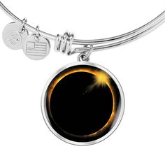 Mark a momentous occasion with our Personalized Total Solar Eclipse 2024 charm bracelet, commemorating April 8, 2024. Elevate your style with our Custom Celestial Eclipse Charm Jewelry, a unique expression of cosmic beauty. Delight her with our Engraved Jewelry, a heartfelt gift capturing timeless elegance. Embrace celestial wonders with our exquisite collection. Get it engraved to mark the occasion because customized gifts always put a smile on everyone's face.  🎄 HOLIDAY ORDER DEADLINES 🎄 We Eclipse Jewelry, Face Dimensions, Eclipse 2024, Total Solar Eclipse, Lunar Eclipse, Engraved Jewelry, Solar Eclipse, Heartfelt Gifts, Working Moms