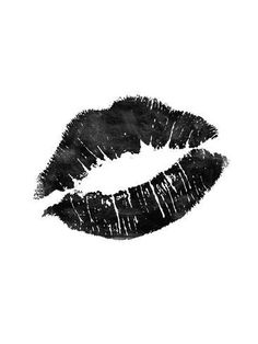 a pink lipstick kiss on a white background