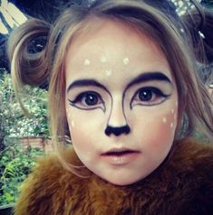 Carnaval Make-up, Antler Ideas, Deer Makeup, Christmas Face Painting, Halloweenský Makeup, Deer Costume, Kids Face Paint, Face Painting Halloween, Face Painting Designs