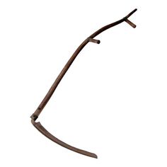 an old fashioned wooden stick with two long sticks sticking out of it's end