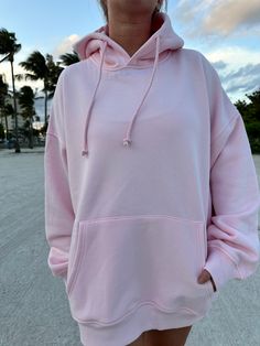 Pink Crew Neck Hoodie With Kangaroo Pocket, Pink Relaxed Fit Hoodie With Kangaroo Pocket, Relaxed Fit Pink Hoodie With Kangaroo Pocket, Casual Pink Hoodie With Kangaroo Pocket, Pink Trendy Sweatshirt With Kangaroo Pocket, Pink Crew Neck Top With Kangaroo Pocket, Happy Hoodie, Light Pink Hoodie, Luxury Paints