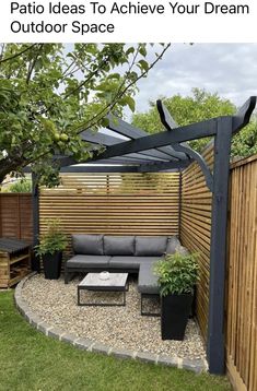 patio ideas to achieve your dream outdoor space in the back yard or front lawn area