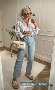 Hair Salon Outfits Summer, Pink Paperbag Shorts Outfit, River Walk Outfit San Antonio, Minimalist Fashion 2023, Casual Spring Summer Outfits 2023, 36 Degree Weather Outfit, Casual Summer Outfits For Women In 30s Street Style, Summer Outfits White Sneakers, Minimalist Boho Outfits