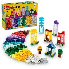 the lego classic bricks box is full of colorful building blocks