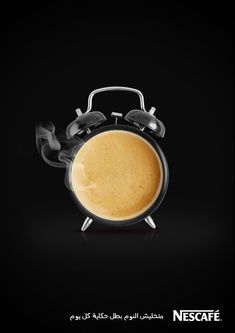 Nescafe Print Ad on Behance Photoshop Poster Ideas, Coffee Advertising Ideas, Coffee Ads, Coffee Advertisement, Publicidad Creativa, Food Poster Design