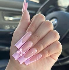 #clean #longsquare #lightpink #coquette #nails #cute #coquette #springnails #summernails #nailinspo #girlynails #charmnails #junknails #pinknails #vacaynails #baddienailsn #boujeenails #explore Basic Long Nails, Pink Nails Ideas Coquette, Coquette Nails Long, Pink Coquette Nails Coffin, Nail Inspiration Coquette, Cool Finger Tattoos, Couqutte Nails Bow, Stilleto Nails Designs, Cute Pink Nails