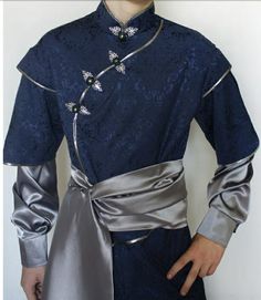 Fantasy Outfit Ideas Male, Elf Clothes Male, Blue Fantasy Outfit, Fantasy Mens Clothes, Fantasy Outfit Ideas, Elven Tunic, Elven Costume, Elven Clothing, Elven Wedding