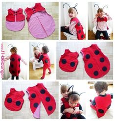 Re Brand, Ladybug Costume, Diy Costumes Kids, Knit Baby Dress, Costume For Kids, Kids Dress Up, Up Costumes, Dress Up Costumes