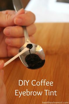 Darken Eyebrows Naturally, Eyebrow Tinting Diy, Tint Eyebrows, Darken Eyebrows, Diy Eyebrow, Dye Eyebrows, How To Darken Hair, Coffee Facial, Make Your Own Coffee