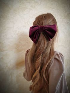 Exclusive handmade soft velvet bow with luxury and customized details will help you to create a seamless style with any dress in our shop. Why this bow is so special: - Every single bow is separately hand made especially for every one of our special clients. - It is made from the highest quality materials. - Our bows are made entirely by hand, and every detail was carefully thought through. All the details are customizable, if you want to make your own adjustments, just let us know before placing the order. > MAKING AND SHIPPING: We start making items only after the order is confirmed. It takes up to 3-5 business days for an item to be made and prepared for shipment. If it is ordered together with the dress, it will be shipped together in the same parcel! - We are flexible! Do you have a s Velvet Bow Hair, Elegant Red Satin Bow, Elegant Red Adjustable Bow, Toddler Red Hair Bow, Red Bow Hair Clip, Sage Green Dress, Christmas Photo Props, Velvet Bow, Lovely Shop