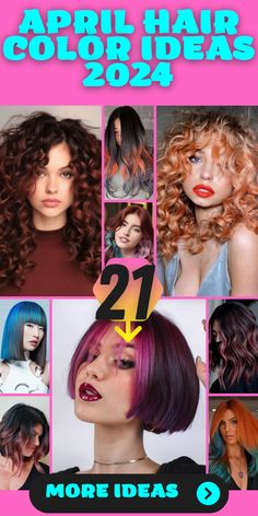 Best Hair Colors for Curls Tips For Round Faces, Unstyled Hair, Latest Hair Color Trends, Short To Long Hair, Hair Curtain Bangs, Curly To Straight, Spring Hair Color Trends, Sleek Short Hair, New Hair Color Trends