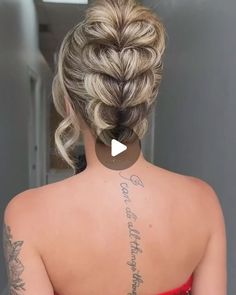 Easy Updos For Long Hair, Hairstyle Easy, Easy Updo Hairstyles, Hoco Hair Styles, Long Hair Wedding Styles