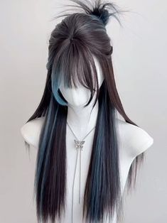 Lace Wig Hairstyles, Black Lace Wig, Fox Hair Dye, Black Braided Hairstyles, Ulzzang Hair, Luscious Hair, Rain Or Shine