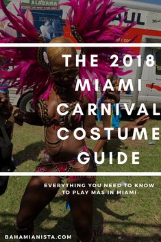 the miami carnival costume guide with text overlay