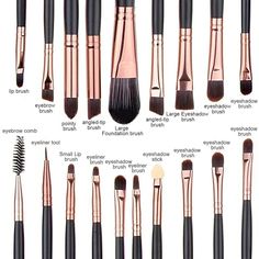 SPECIFICATIONSBrand Name: NoEnName_NullHign-concerned Chemical: NoneOrigin: Mainland ChinaQuantity: 13PCSItem Type: MAKEUP BRUSHBrush Material: nylonHandle Material: nylonName: Makeup brushesQuantity: 13PCSSize: 16cmFeature 1: make up brush setFeature 2: makeup brushes free shippingFeature 3: high quality professional makeup brushesChoice: yesPackage includes:13*makeup brushes(plastic handle) + 1*Cloth bagDetailed explanation of the purpose of makeup brushes:Loose powder brush, loose powder brush is used to set makeup, the specific operation method:Dip a small amount of loose powder, and evenly fix the makeup on the face, remove the excess loose powder, the nose and the corners of the eyes, which are not easy to brush, you can use the powder puff to set the makeup carefullyEye shadow brush Professional Makeup Kit, Brushes Makeup, Brush Makeup, Skull Lover, Professional Makeup Brushes, Concealer Brush, Makeup Box, Makeup For Beginners, Makeup Set