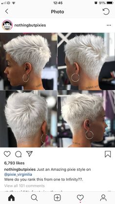 2023 Bob, Haircuts Undercut, Short Spiky Haircuts, Short Spiked Hair, Short White Hair, Short Spiky Hairstyles, Bangs Bob, Hair Undercut, Really Short Hair