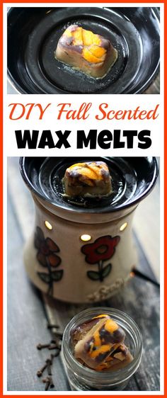 the cover of a book about wax melts