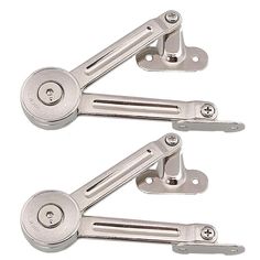 2 Packs [Upgraded] Qrity Cabinet Cupborad Furniture Door Lift Stay Support Hinge Damper - Support Up to 20KG - Opening Angle 75°/90°/110° - Come with Hex Key Each Lid Stay can be used for Right or Left Hand Mounting. Suitable for lids or flaps when a soft closing is required. Three options of opening door angle - 75, 90 and 110 degree. Can hold door weights of up to 40kg - Pair of Lid Stays (up to 20kg - 1 Lid Stay). Fully adjustable for different weights by turning a screw at the middle of the arm to setup correct friction pressure(Hex Key included). 2 Pcs Qrity Cabinet Cupborad Furniture Door Lift Stay Support Hinge Damper - Support Up to 20KG - Opening Angle 75°/90°/110° - Come with Hex Key Adjustable force Suitable for cabinets and toy boxes Three options of opening door angle - 75, 90 Lift Up Cabinet Hinge, Security Door Hinges, Furniture Hinges The Home Depot, Exterior Door Hinge Fix Angle, Heavy Duty Cabinet Hinges, Install Cabinet Door Hinges, Door Jamb Hinge Jig, Slide Door Hinge, Swivel Hinge Door