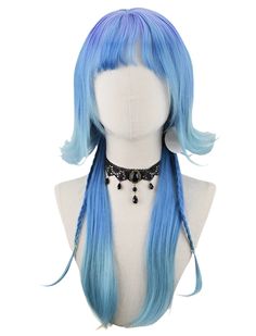 Dive into a world of whimsy with our Enchanting Ombre Jellyfish Wig 🪼! Featuring a dazzling jellyfish-inspired style with braided accents, this unique wig boasts three eye-catching ombre colors that will leave heads turning. Long and beautiful, it's the perfect addition to any playful outfit! Description: Texture: StraightMaterial Grade: High-Temperature FiberOrigin: CNWig Length: Long Outfit Description, Sets Outfit, Ankle Length Dress, Shorts Sweatpants, Green Ombre, Ombre Color, Crop Top Sweater, Knee Length Dresses, Jellyfish