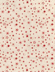 red and white stars on a white background