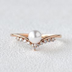 Pearl Vintage Cluster Rose Gold Ring - Felicegals Pearl And Diamond Ring Wedding, Affordable Elegant Stackable Pearl Ring, Elegant Cheap Stackable Pearl Ring, Luxury Simple Design Rings For Formal Occasions, Nature Inspired Rings Pearl, Cheap Elegant Midi Rings For Wedding, Luxury Rose Gold Pearl Ring In Fine Jewelry Style, Luxury Minimalist Pearl Engagement Ring, Luxury Minimalist Pearl Ring For Anniversary