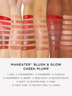 Lightweight liquid blush highlighter for a natural-looking flush with a plumping effect! Liquid Blush, Creamy Concealer, Juicy Lips, Tarte Cosmetics, Natural Preservatives, Blush Highlighter, Vitamins For Skin, Sodium Lauryl Sulfate, Tarte Makeup