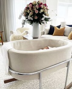 Rockwell Bassinet Bassinets For Baby, Luxury Baby Nursery, Modern Baby Room, Rocking Bassinet, Nursery Bassinet, Portable Bassinet, Nursery Modern, Baby Bassinet, Luxury Baby