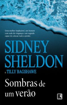 a book cover with the words sombras de um verao written in spanish