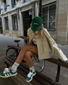 Adidas Shorts Outfit, Sneaker Outfits Women, Adidas Campus 00s, Look Adidas