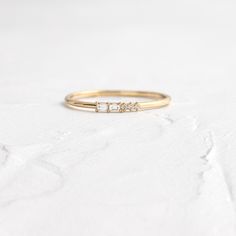 |14k Yellow Gold|7 Diamond Types, Morse Code Ring, Eternity Band Stack, Unique Diamond Wedding Rings, Melanie Casey, 14k Gold Wedding Band, Vvs Diamond, Letter Ring, Stack Ring