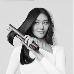 Cordless Hair Straightener. Comes With Charging Dock, Cord, Heat Bag, Case. Also Comes With Original Box And All Packaging. Dyson Corrale, Cordless Hair Straightener, Heat Bag, Different Hair Types, Hair Iron, Prussian Blue, Flexing, Same Style, Afro Hairstyles