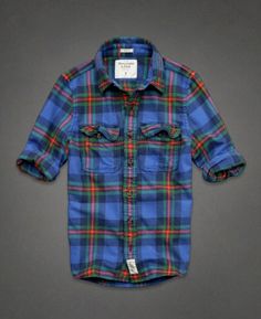 fashionothon Check Shirts, Abercrombie & Fitch, Flannel Shirt, Casual Button Down Shirt, Men Casual, Mens Shirts, My Style, Mens Tops