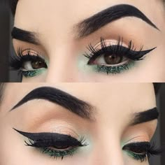 Slytherin Makeup Eye, Slytherin Inspired Makeup, Slytherin Eye Makeup, Harry Potter Makeup Looks Slytherin, Harry Potter Inspired Makeup, Slytherin Makeup Looks, Slytherin Makeup, Evil Queen Makeup, Maquillage Harry Potter