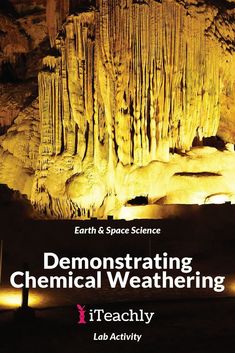 an image of the cover of a book titled demonstrating chemical weathering